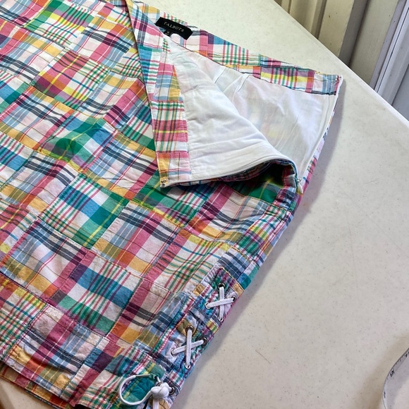 Talbots Madras Patchwork Mini Skirt - Picture 5 of 8